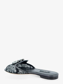 Dolce &amp; Gabbana Women's Rainbow Lace Sandals Blue