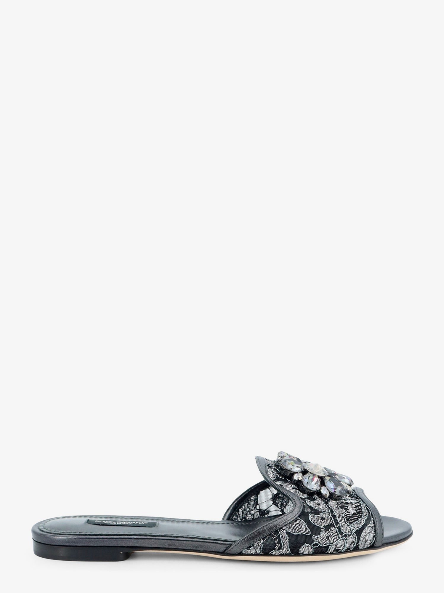 Dolce &amp; Gabbana Women's Rainbow Lace Sandals Blue
