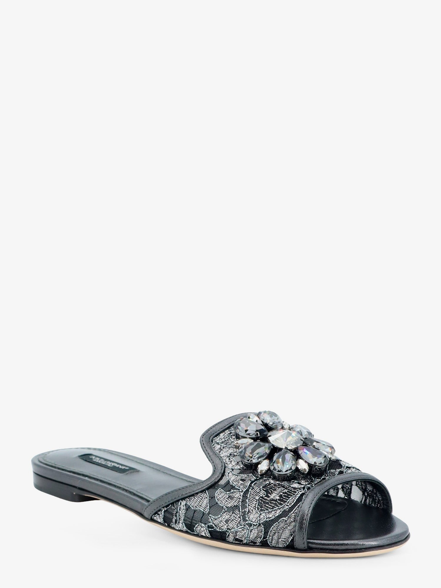 Dolce &amp; Gabbana Women's Rainbow Lace Sandals Blue