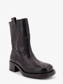 Alohas Women's Rajan Leather Ankle Boots Black, view 2