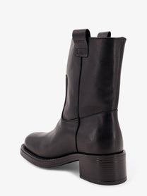 Alohas Women's Rajan Leather Ankle Boots Black, view 3