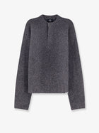 Represent Men's Ramone Wool and Nylon Blend Sweater Grey
