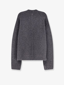 Represent Men's Ramone Wool and Nylon Blend Sweater Grey