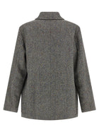 Dries Van Noten Randale Coat Grey, view 2