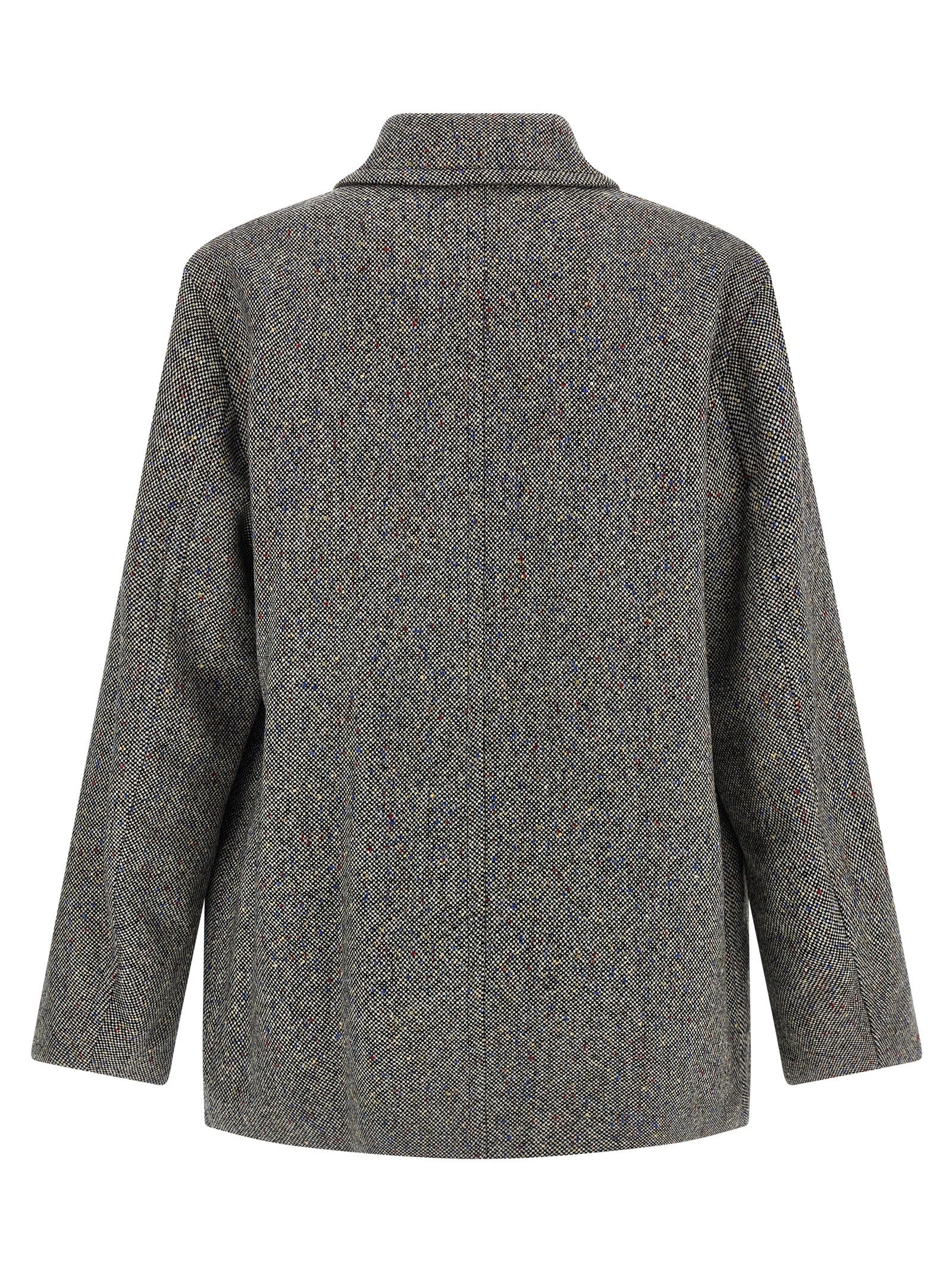 Dries Van Noten Randale Coat Grey