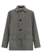Dries Van Noten Randale Coat Grey