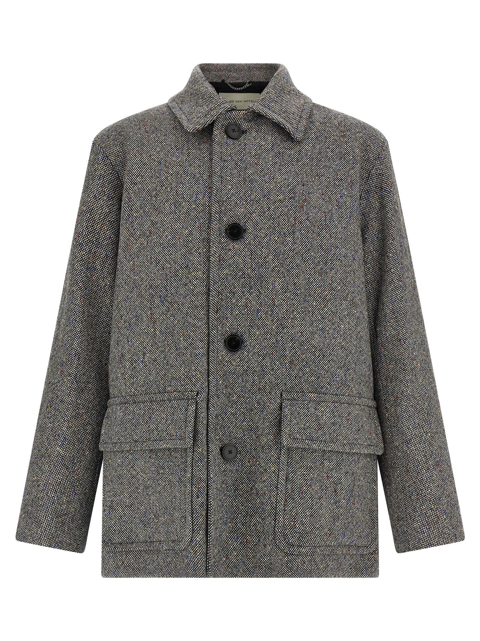Dries Van Noten Randale Coat Grey