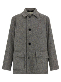 Dries Van Noten Randale Coat Grey