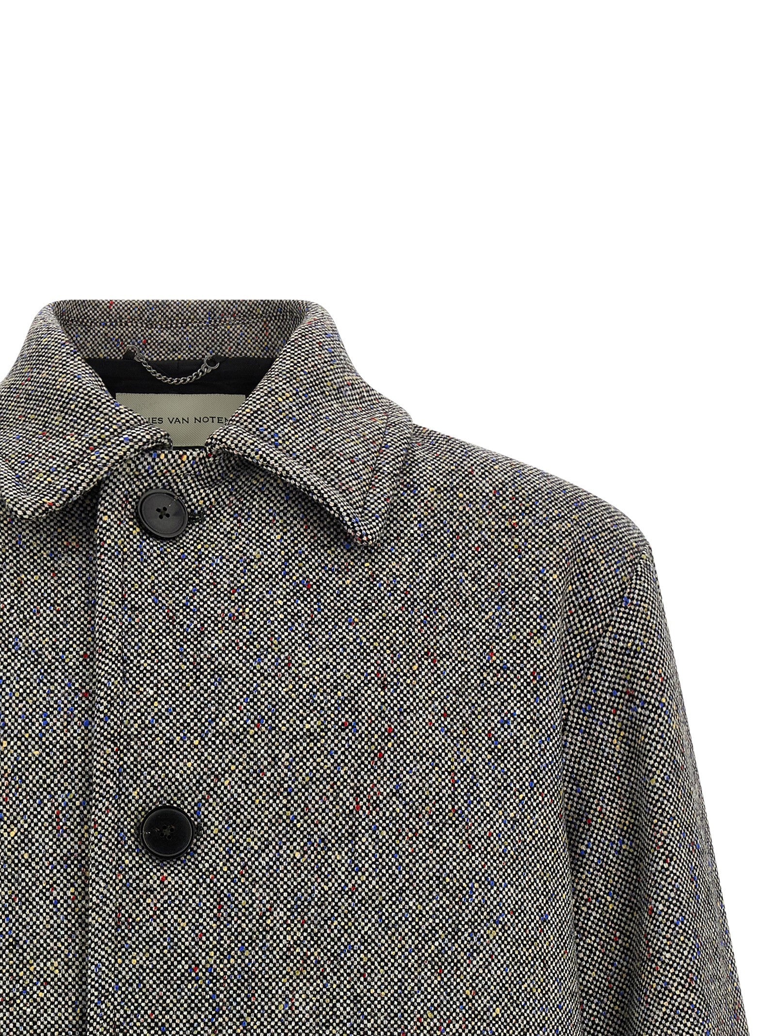 Dries Van Noten Randale Coat Grey