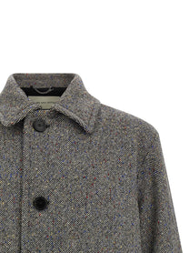 Dries Van Noten Randale Coat Grey