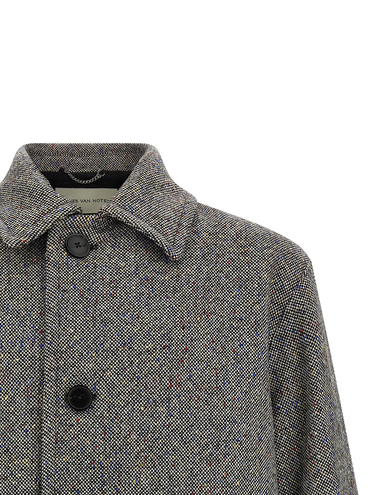 Dries Van Noten Randale Coat Grey, view 3