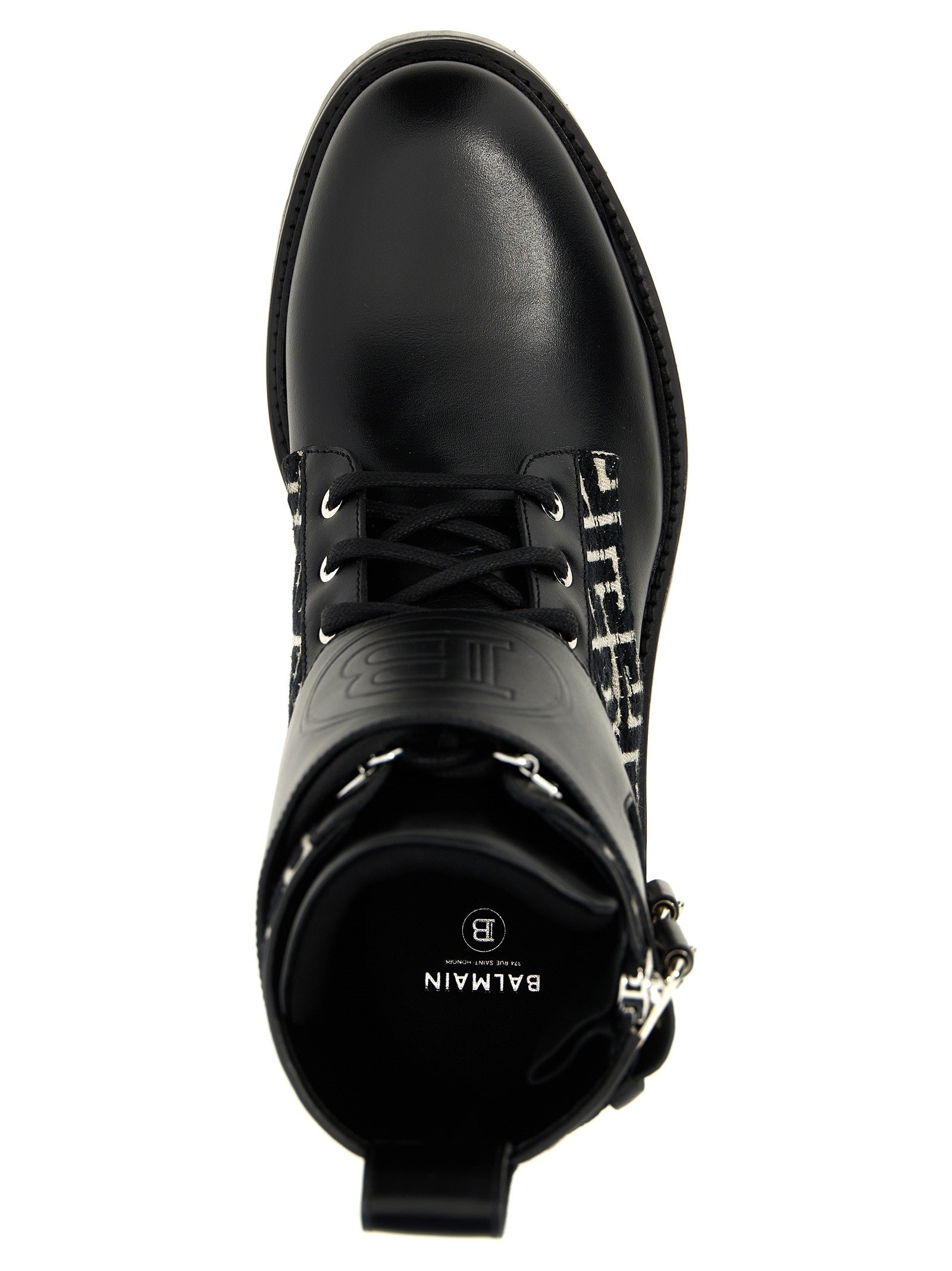 Balmain Ranger Ankle Boots Black