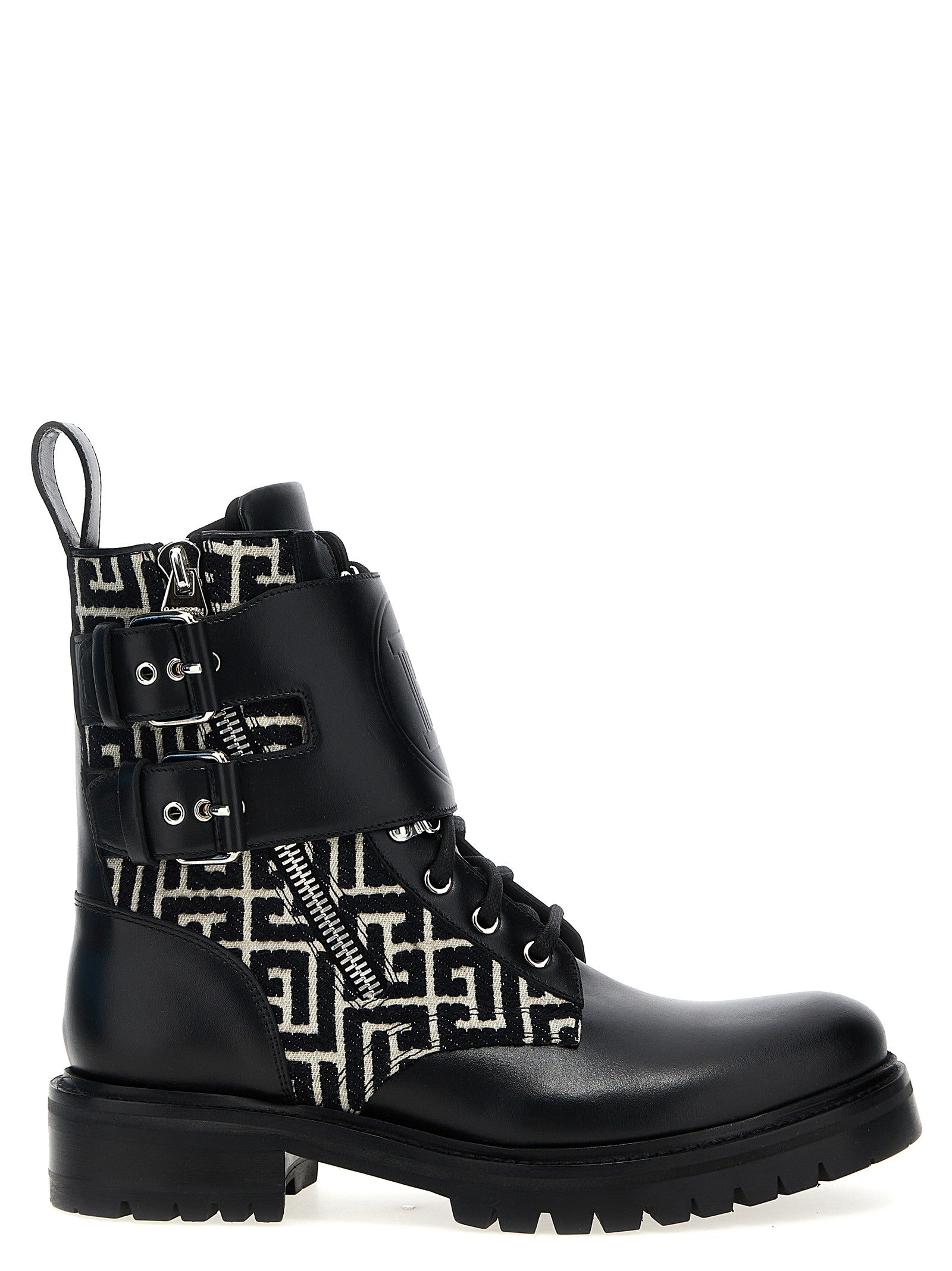 Balmain Ranger Ankle Boots Black