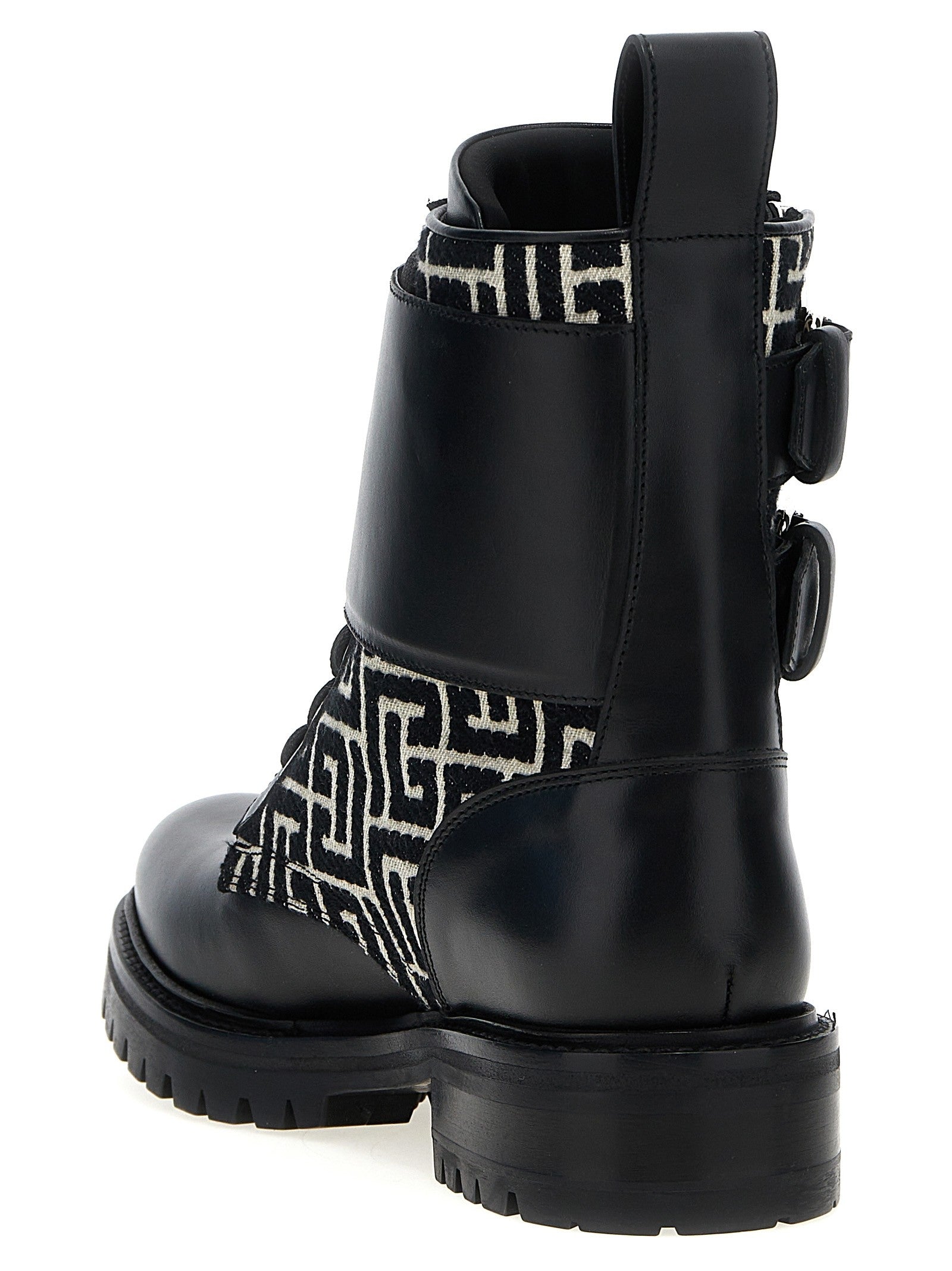 Balmain Ranger Ankle Boots Black
