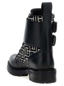 Balmain Ranger Ankle Boots Black