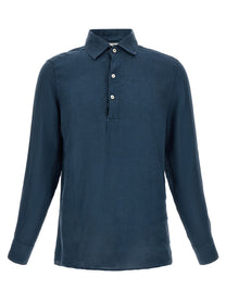 Mc2 Saint Barth Raphael Polo Shirt Blue