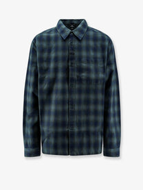 Represent Men's Rasent Plaid Cotton Shirt DARKEST SPRUCE