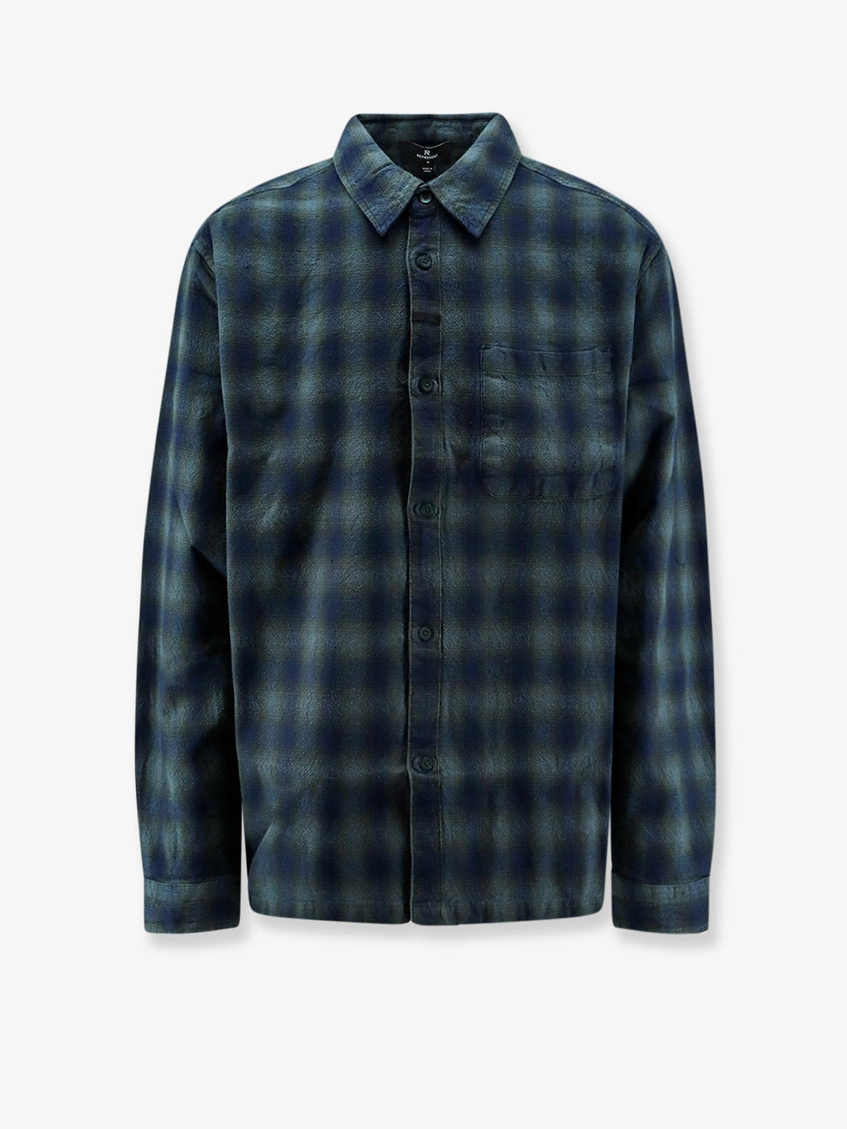 Represent Men's Rasent Plaid Cotton Shirt DARKEST SPRUCE