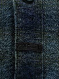 Represent Men's Rasent Plaid Cotton Shirt DARKEST SPRUCE