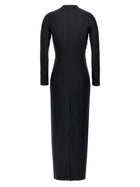 T By Alexander Wang Rashguard Dress Black, view 2