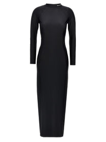T By Alexander Wang Rashguard Dress Black