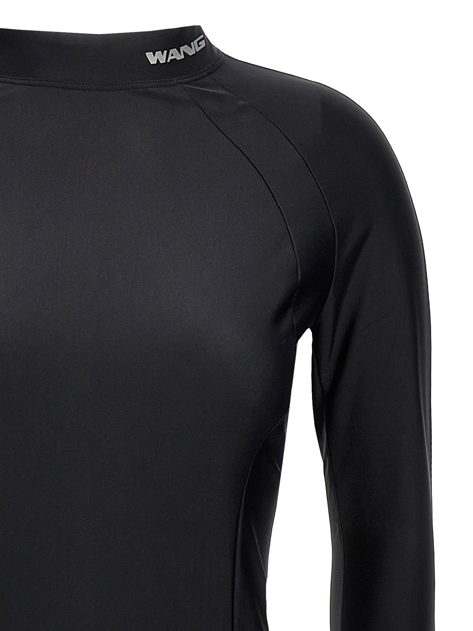 T By Alexander Wang Rashguard Dress Black