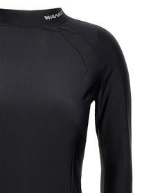 T By Alexander Wang Rashguard Dress Black