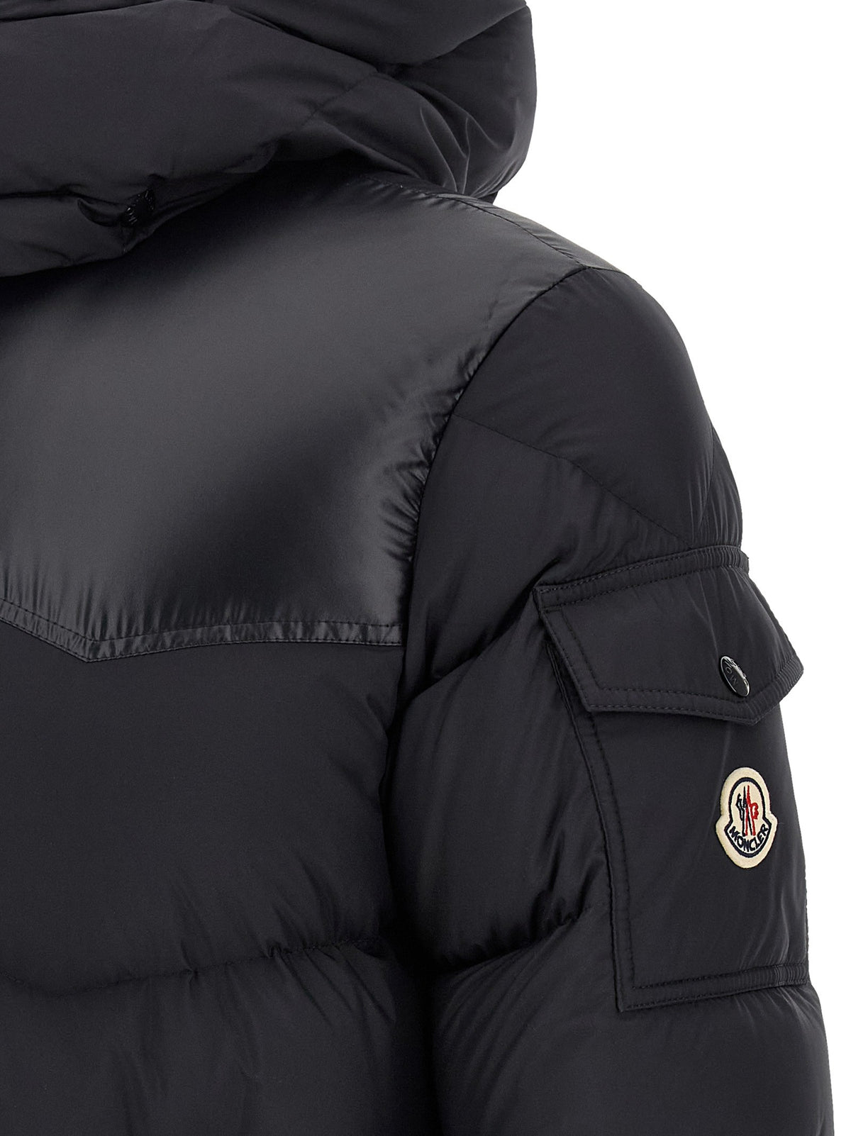 Moncler Ravelis Down Jacket Black, view 5
