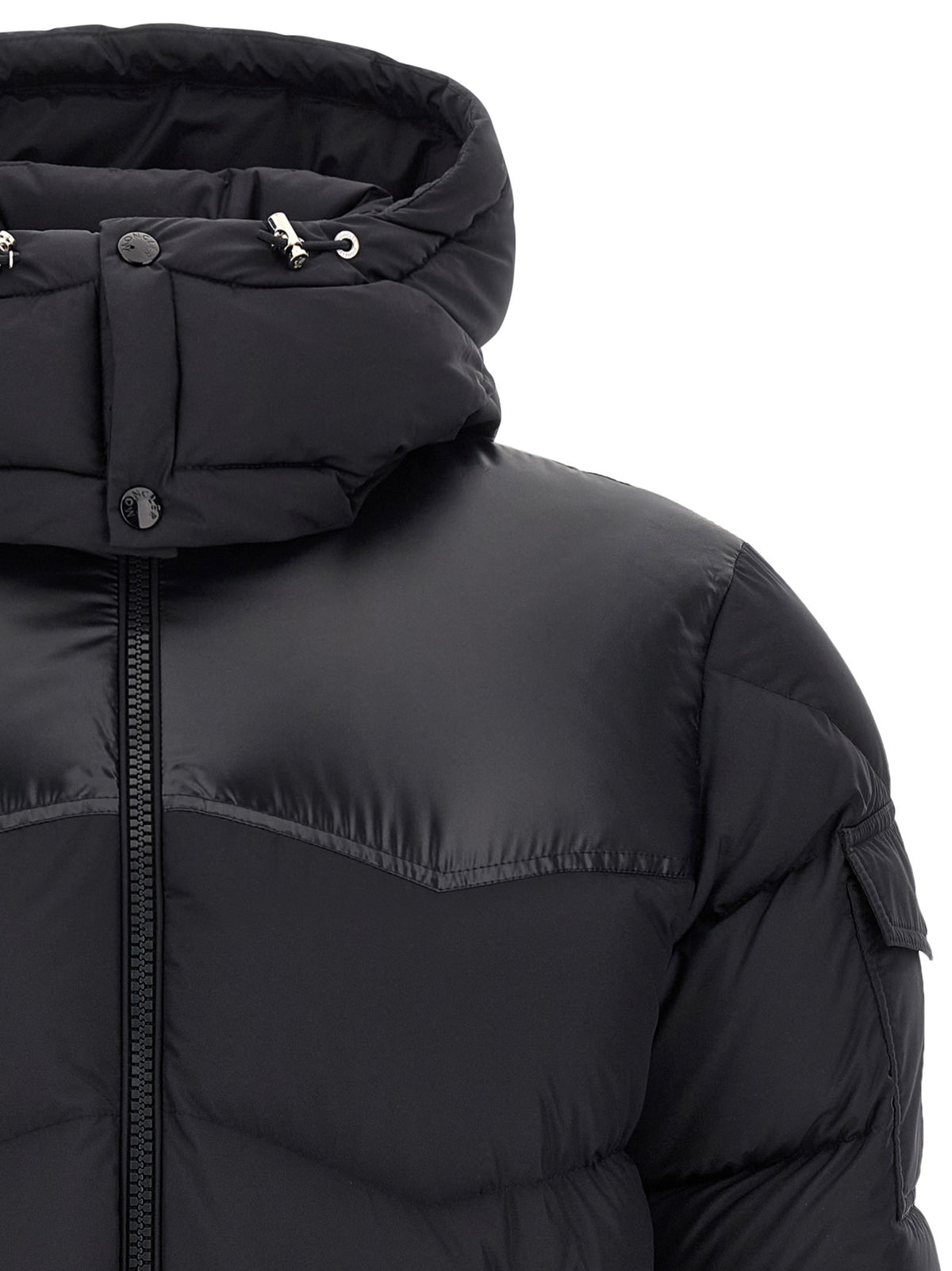 Moncler Ravelis Down Jacket Black, view 4