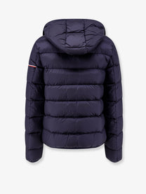 Moncler Men's Ravenlock Light Technical Fabric Down Jacket Blue, view 2