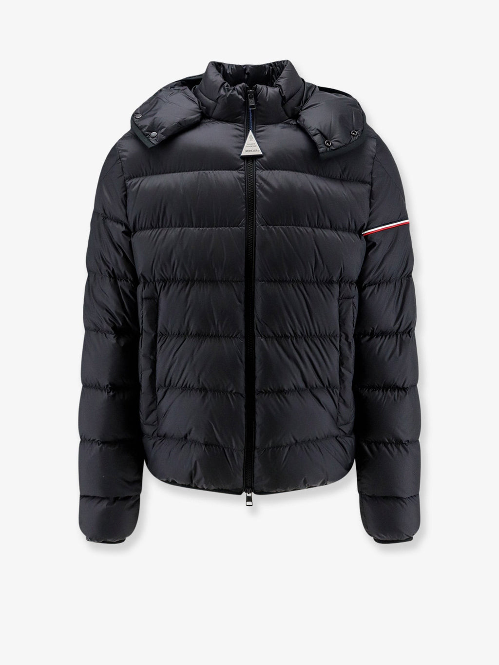 Moncler Men's Ravenlock Lightweight Technical Nylon Down Jacket Black