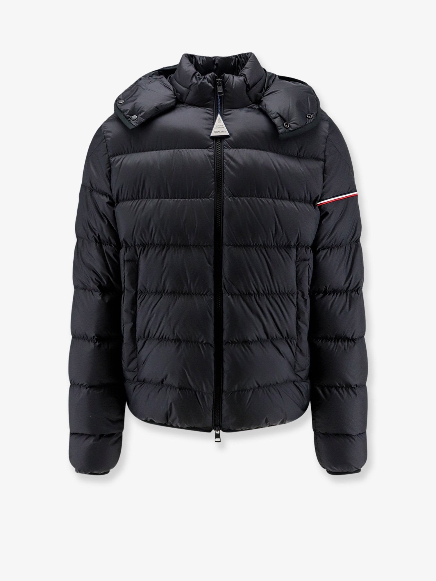 Moncler Men's Ravenlock Lightweight Technical Nylon Down Jacket Black