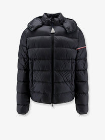 Moncler Men's Ravenlock Lightweight Technical Nylon Down Jacket Black