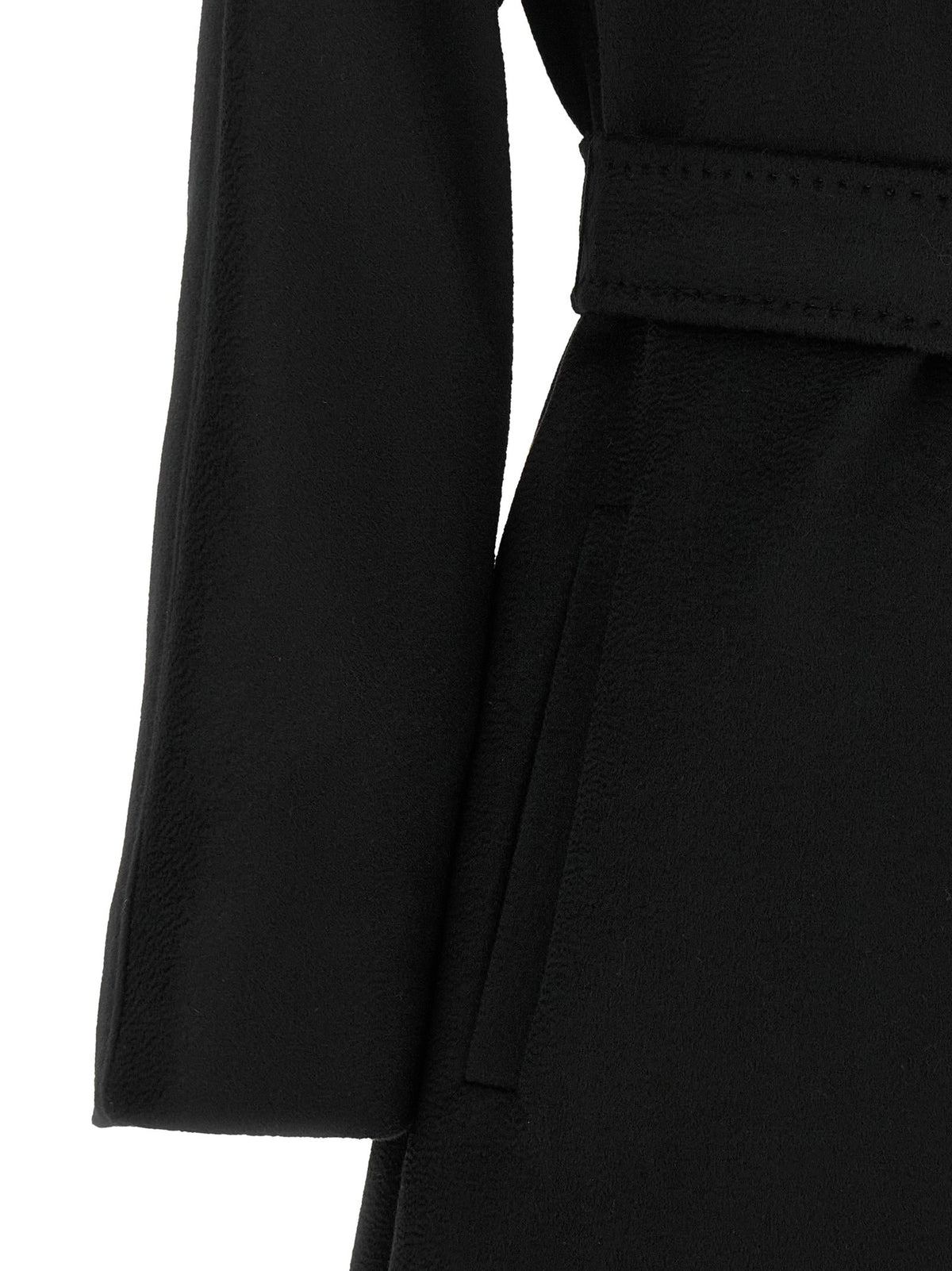 Max Mara Studio Ravenna Coat Black, view 4