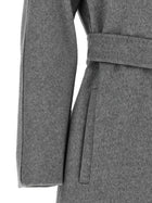 Max Mara Studio Ravenna Coat Grey, view 4