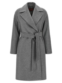 Max Mara Studio Ravenna Coat Grey
