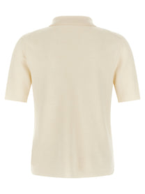 The Row Ravi Polo Shirt White