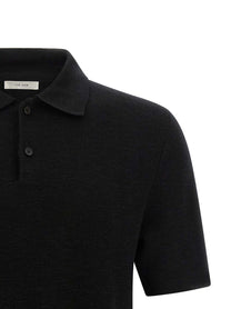 The Row Ravi Polo Shirt Black