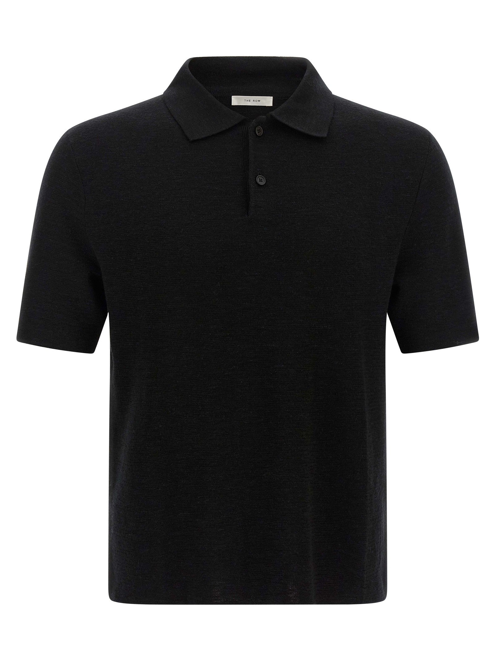 The Row Ravi Polo Shirt Black