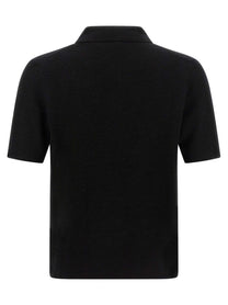 The Row Ravi Polo Shirt Black
