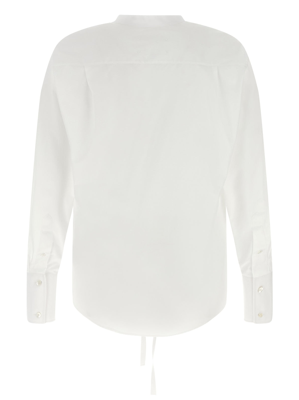 Maison Margiela Raw Cut Hem Shirt White