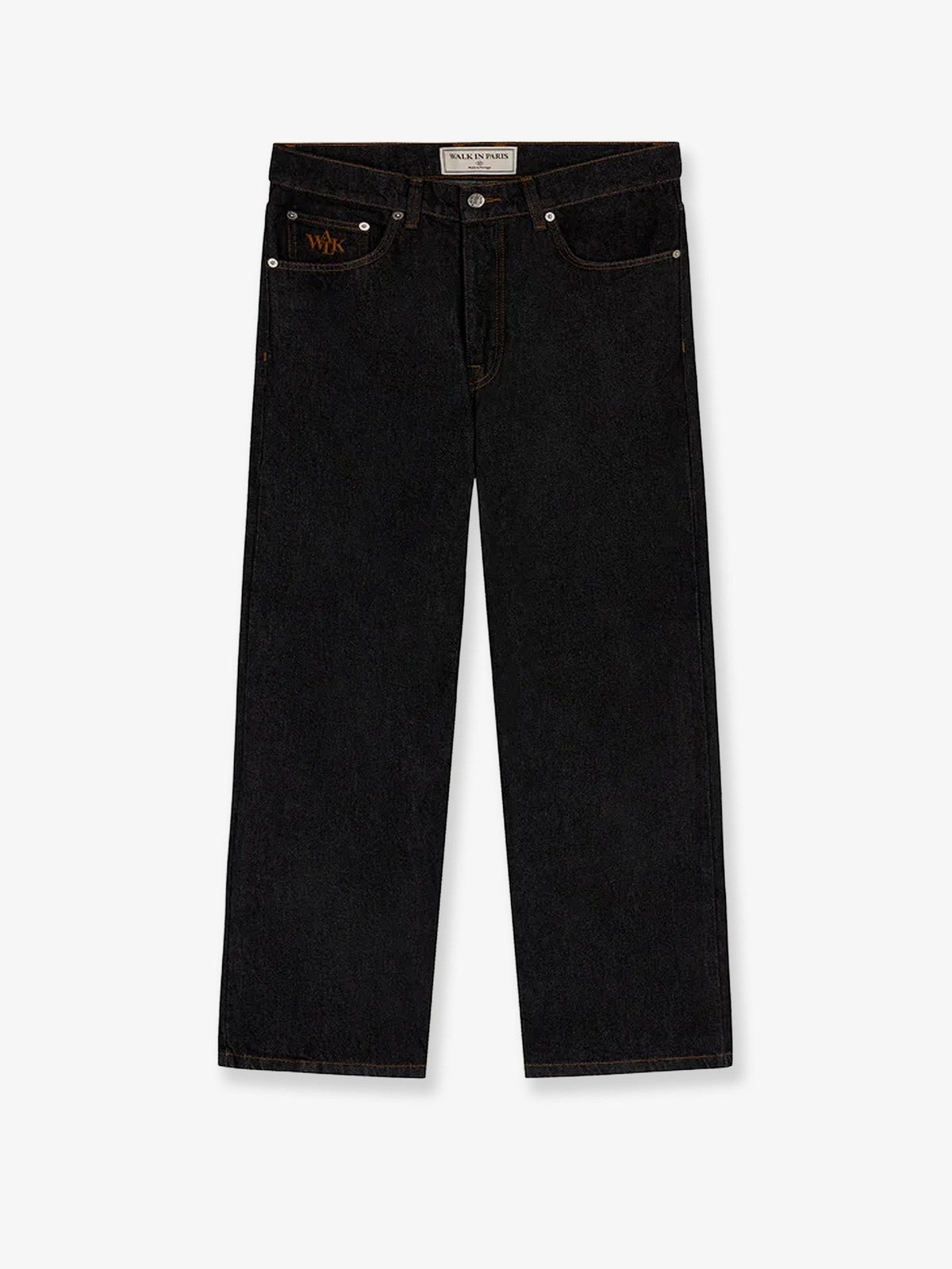 Walk In Paris Men's Raw Denim Regular Jeans Blue