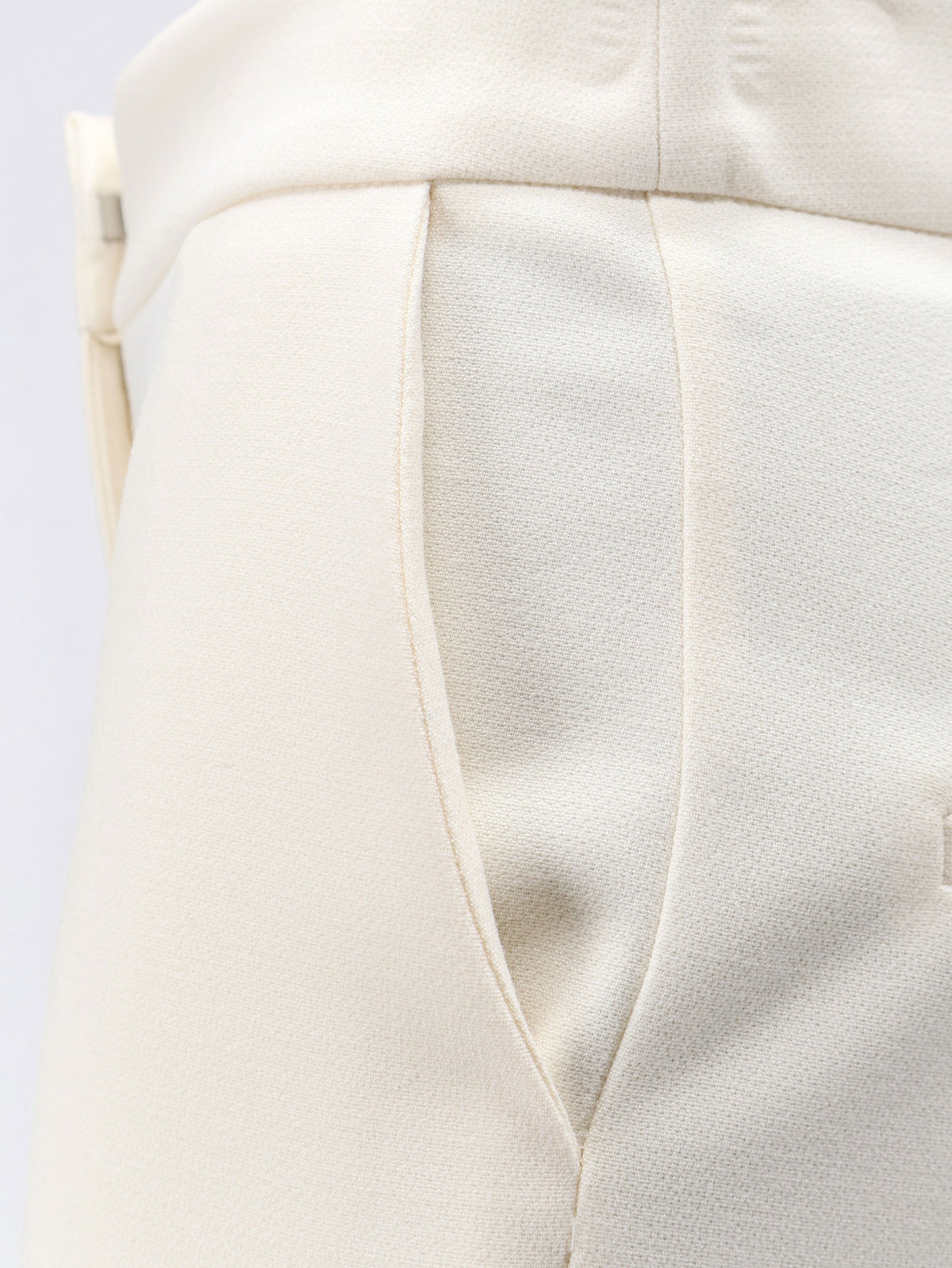 Actualee Women's Rayon Blend Pants White, view 3