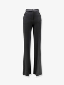 Actualee Women's Rayon Blend Trousers Black