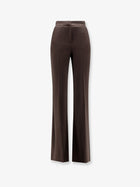 Actualee Women's Rayon Blend Trousers Gold