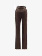 Actualee Women's Rayon Blend Trousers Gold, view 2