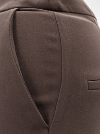 Actualee Women's Rayon Blend Trousers Gold