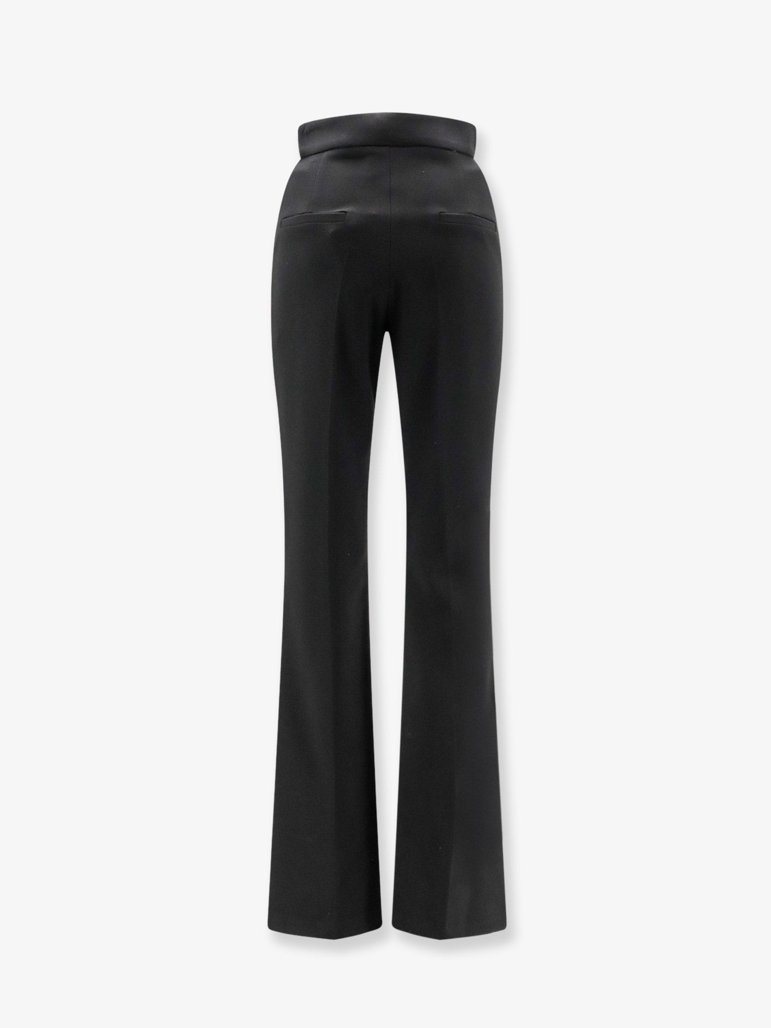 Actualee Women's Rayon Blend Trousers Black