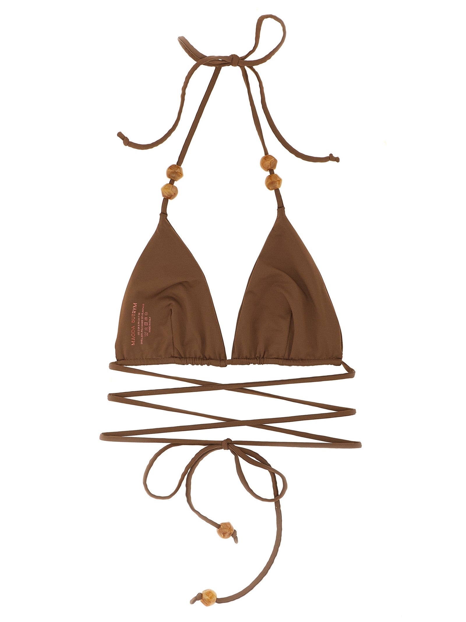 Magda Butrym RE Bikini Top Brown