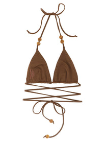 Magda Butrym RE Bikini Top Brown